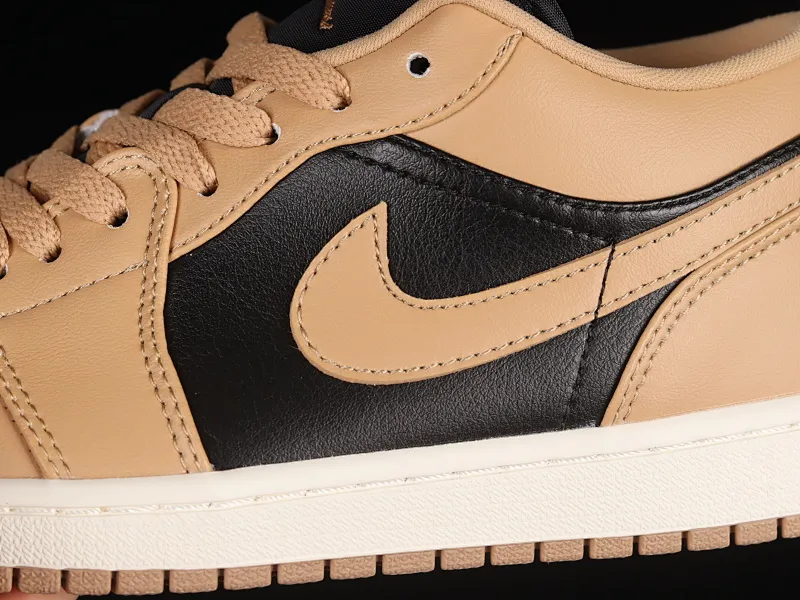 All categories Air Jordan Jordan series basketball shoes Air Jordan 1 Low Z version Air Jordan 1 Low "Desert" AJ1 Joe 1 milk tea color cultural and leisure sports sneakers DV0774-201